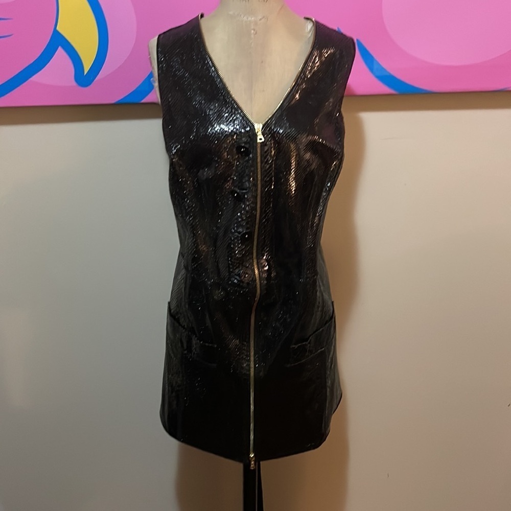 Gianfranco Ferre Black Python Snake Skin Lace Up … - image 5